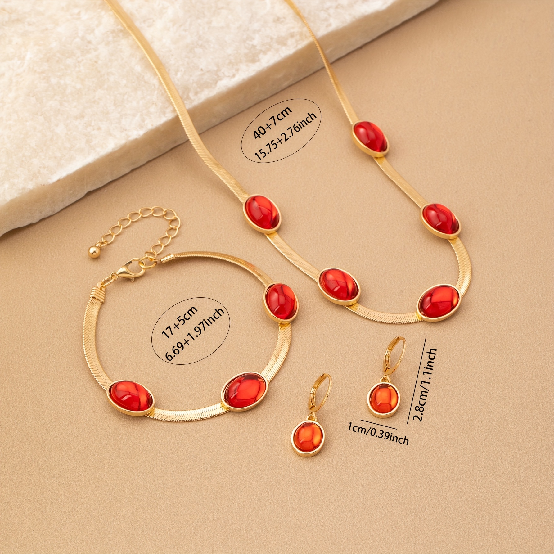 Vintage Bohemian Style Jewelry Set